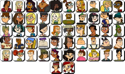 total drama characters|List of characters .
